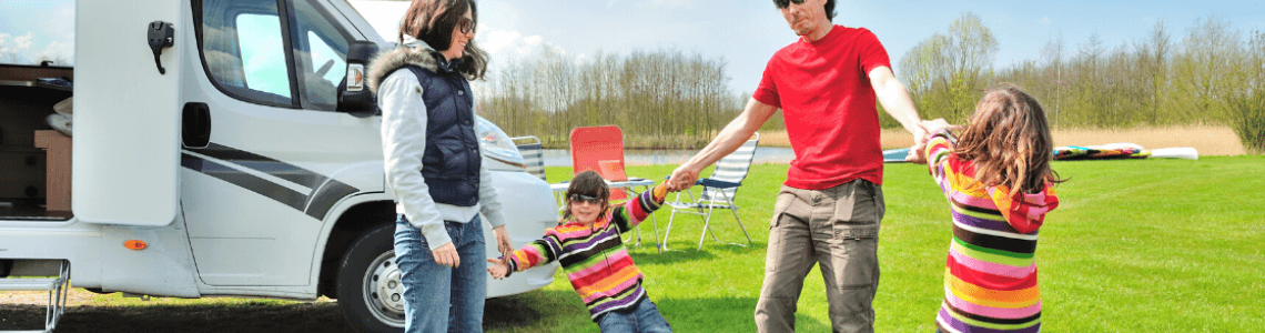 Kamperen met kids header